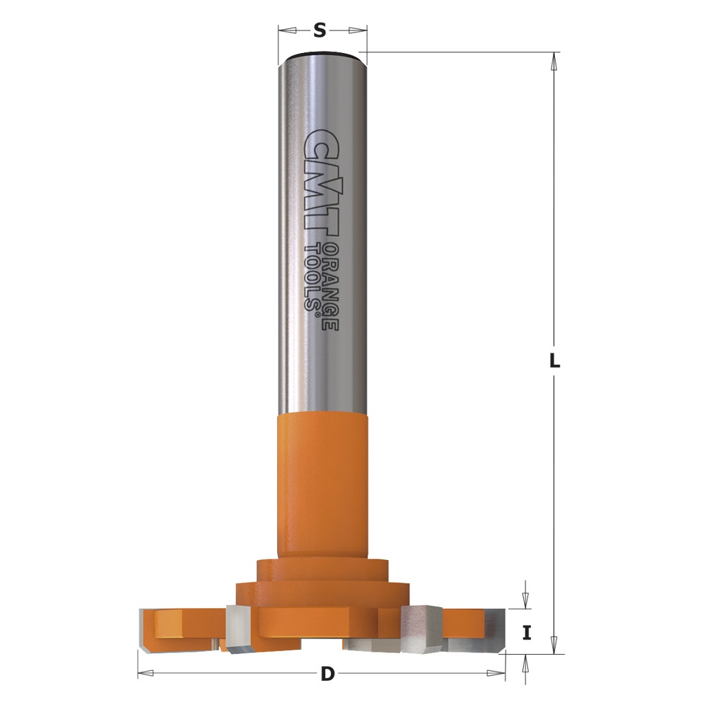 ΚΟΠΤΙΚΟ ΡΟΥΤΕΡ CORIAN SERIES 8/922.03 D=52 I=6,5 L=65 S=8 Z=4 Solid ...