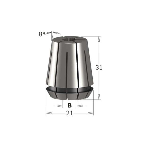 ΚΟΛΕΤΣ ER20 CMT SERIES184-ER20 precision collets