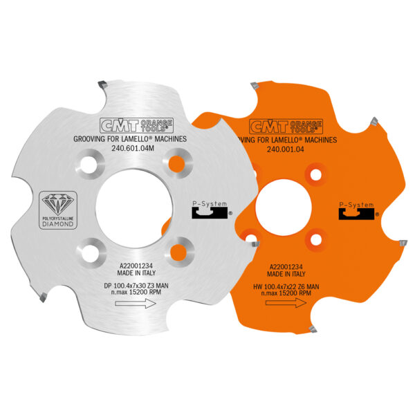 ΔΙΣΚΟΙ CMT SERIES 240.601 Grooving System
