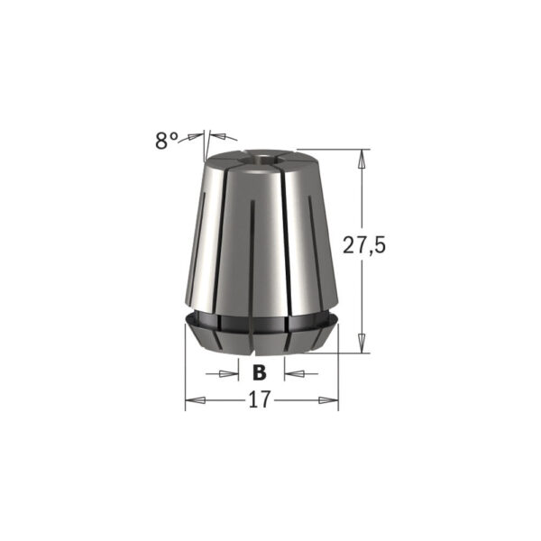 ΚΟΛΕΤΣ ER16 CMT SERIES184-ER16 precision collets