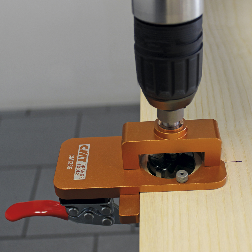 ΟΔΗΓΟΣ ΤΡΥΠΗΜΑΤΟΣ ΜΕΝΤΕΣΕΔΩΝ CMT335 PORTABLE 35mm HINGE BORING JIG...