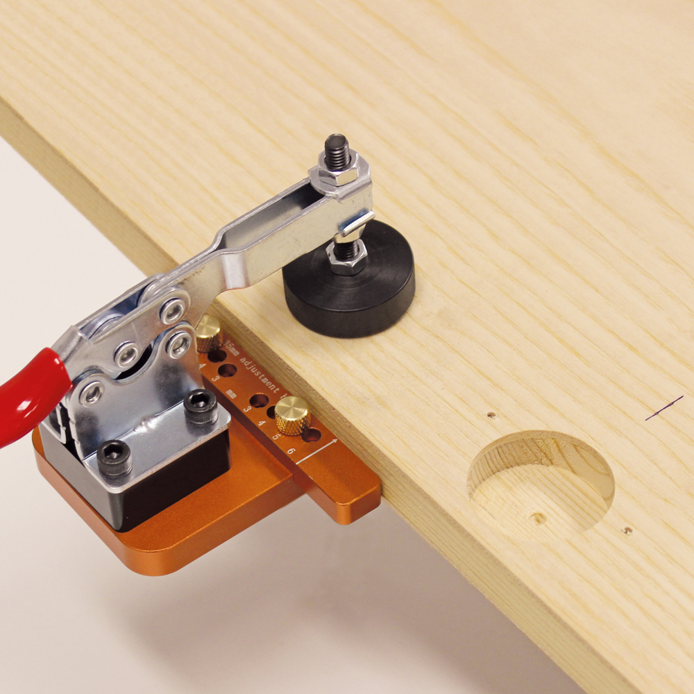 ΟΔΗΓΟΣ ΤΡΥΠΗΜΑΤΟΣ ΜΕΝΤΕΣΕΔΩΝ CMT335 PORTABLE 35mm HINGE BORING JIG.,